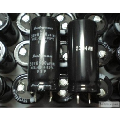 日本产Rubycon(红宝石) 进口 发烧滤波电解电容(6800uf/50V)