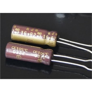 日本ELNA伊娜 棕袍RJH金字 进口 发烧电解电容(82uf/16V)