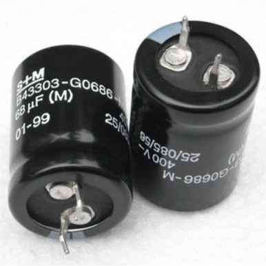 德国西门子S+M 进口 高压发烧电解电容(68uf/400V)