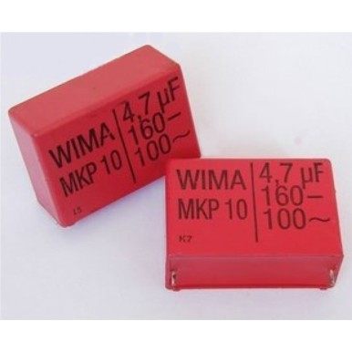 德国WIMA(红威马) MKP10 进口 聚丙稀 发烧薄膜电容(4.7uf/160V)