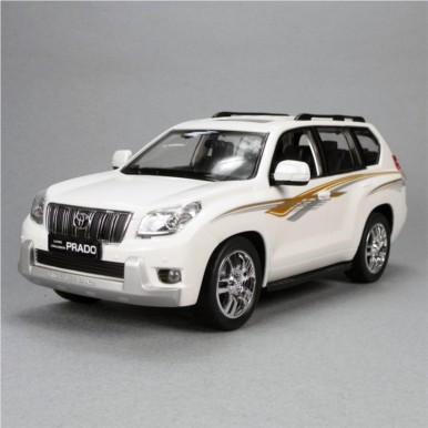 日本丰田霸道PRADO授权制造豪华礼盒装越野遥控汽车模型