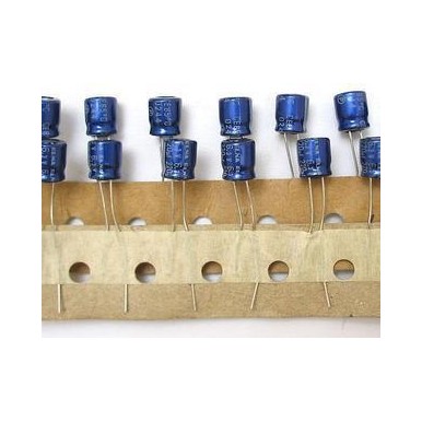 日本ELNA伊娜 蓝袍 进口 发烧电解电容(220uf/6.3V)
