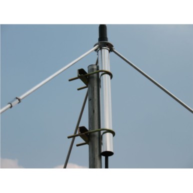 GP-3型1/4波长铝合金FM调频发射天线/工程天线/87-108MHz（带10米馈线）