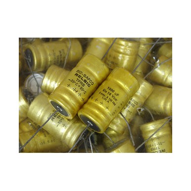 法国SIC-SAFCO RELSIC 进口 金壳高级 发烧电解电容(1000uf/16V)