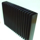 E-11散热器 E型黑色铝散热片(高140×宽190×深32mm)