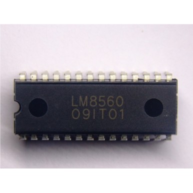 全新数字石英钟芯片LM8560(DIP-28脚直插封装)
