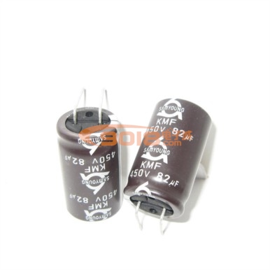 韩国原装进口三莹(samyoung) 450v/82uf 电解电容