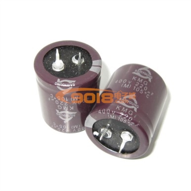 韩国原装进口三莹(samyoung) 400v/220uf 电解电容