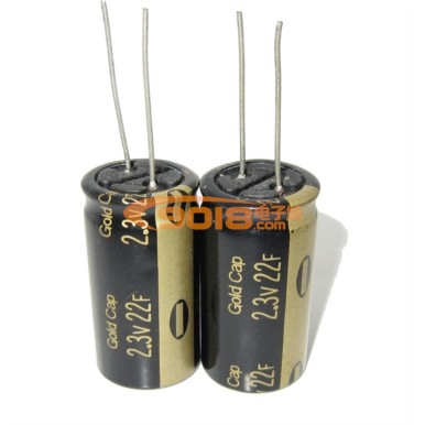 日本原装进口松下(Panasonic) 2.3v/22f 电解电容