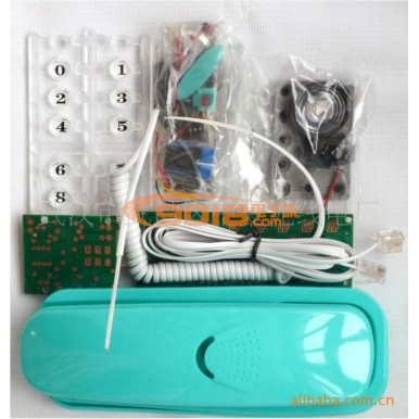 ZX2029面包电话机散件/电子制作套件