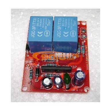 UPC1237双声道喇叭(扬声器)保护电路 适用LM3886功放板等