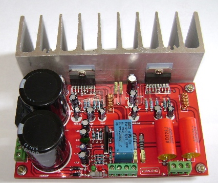 TDA7294 HIFI高保真发烧功放板（带喇叭保护电路 含散热片）