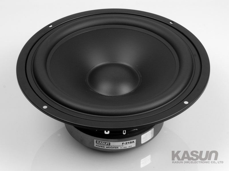 佳讯(KASUN) F-218f HI-FI发烧8寸低音扬声器(喇叭) - 专业电子网购-9018电子城