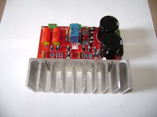 TDA7294 HIFI高保真发烧功放板（带喇叭保护电路 含散热片）