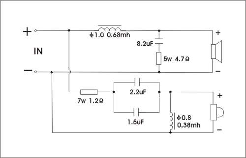 佳讯(kasun)mk-200c 160w hi-fi发烧二分频分频器