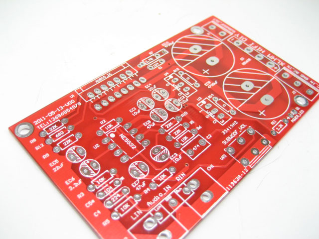 TDA7294大功率100W 1.0低音炮功放板 5532前级 散件 特价