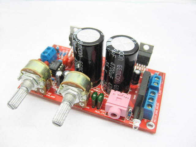 TDA2030A功放板 NE5532前级 发烧 低音炮2.0功放板成品件 DIY功放 