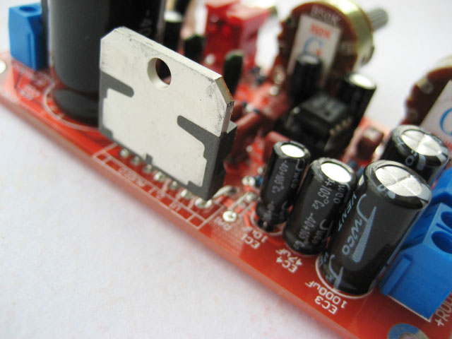 2.1三声道TDA7379功放低音炮 空PCB板 单电源PCB升级版