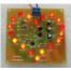 心形闪光灯电路电子制作套件/散件(低频振荡电路应用) 带电池盒
