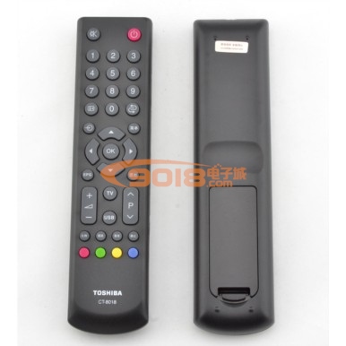 全新原厂原装正品东芝(TOSHIBA)电视机遥控器 CT-8018，原配型号