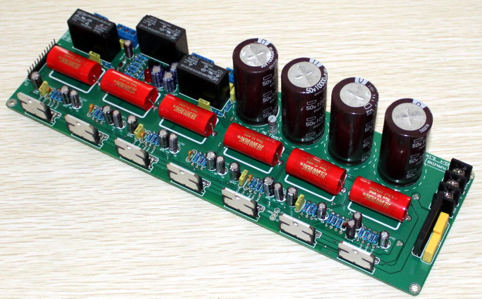 TDA7293 5.1声道纯后级高保真发烧功放板(5X80W+160W低音炮)