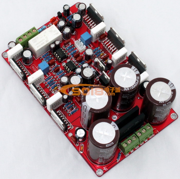 高保真tda7293并联双声道(立体声)大功率发烧