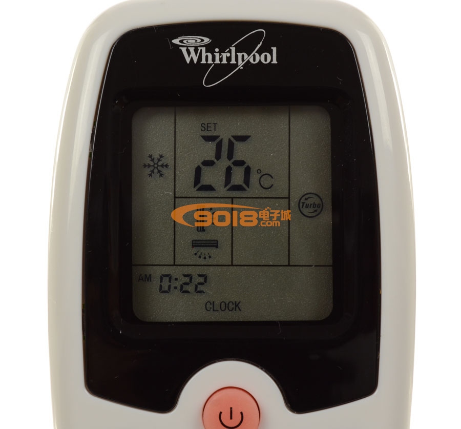 全新原装Whirlpool惠而浦空调遥控器 ZH/HZ-01 冷暖型 中文 可代ZH/KZ-01