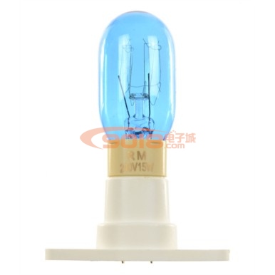 SHARP夏普冰箱灯泡 蓝色 冷光 RM 240V15W 电冰柜小灯泡 照明灯