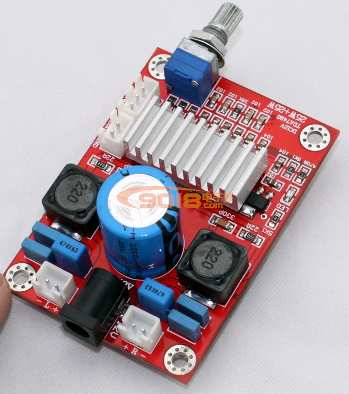 微型TDA7492立体声D类数字功放板 直流单12V供电