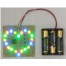 花样多彩色LED心形闪光灯电路电子制作套件/散件
