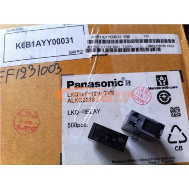 全新原装松下继电器 LKQ1aF-12V-TV8 ALKQ3218 4脚 12V 实物照