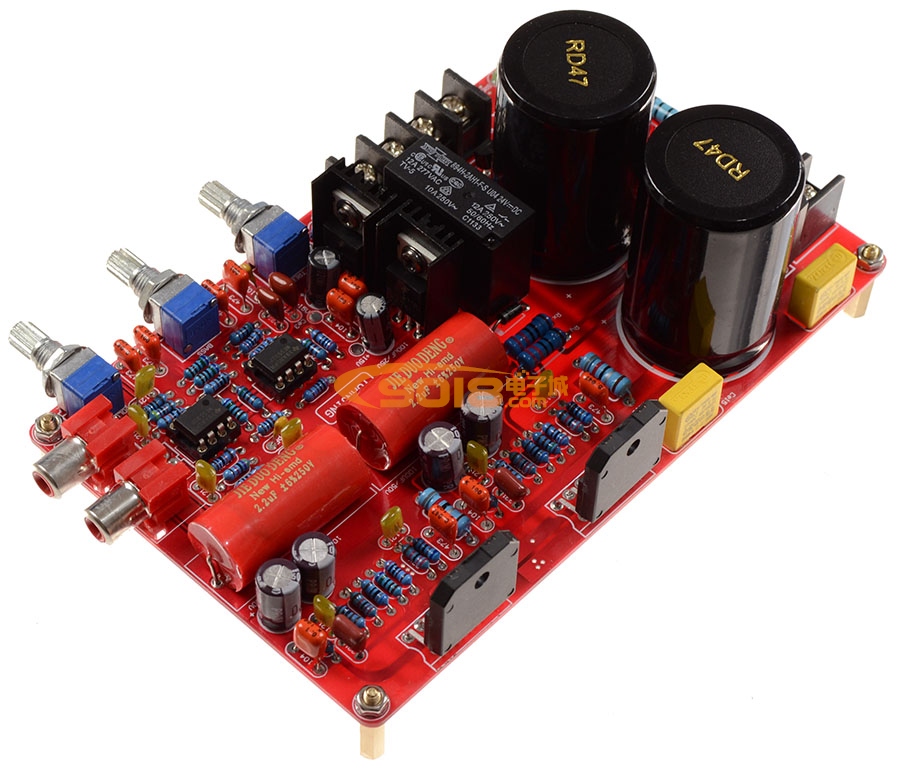 LM3886TF+NE5532发烧级音调型功放板（豪华型）68W*2