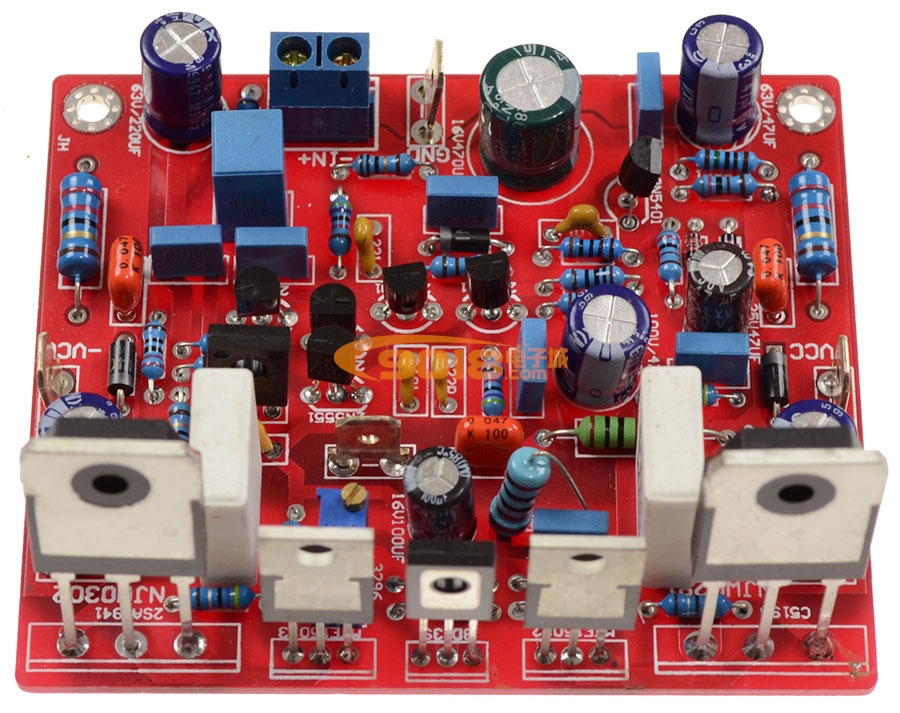 ON(安森美)NJW0281/NJW0302功放管单声道甲类功放板（50W）