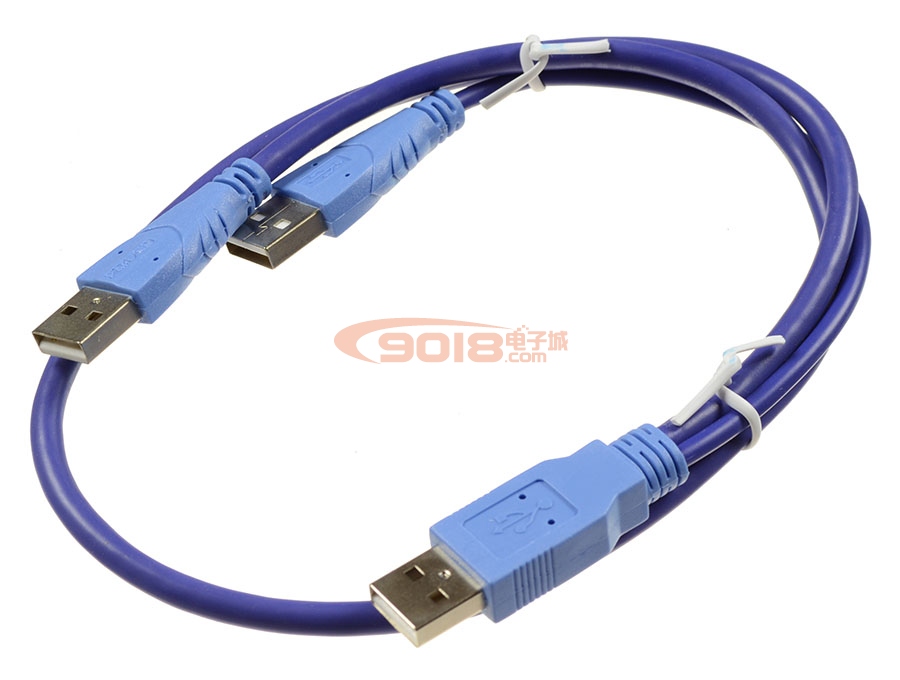 全新优质 USB 插头公对公连接线 延长线 移动硬盘连接线