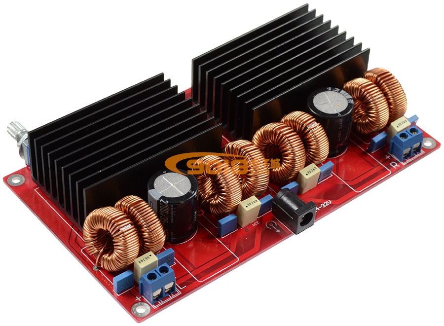 TDA7498并联2.0双声道（立体声）D类数字功放板（2*200W）