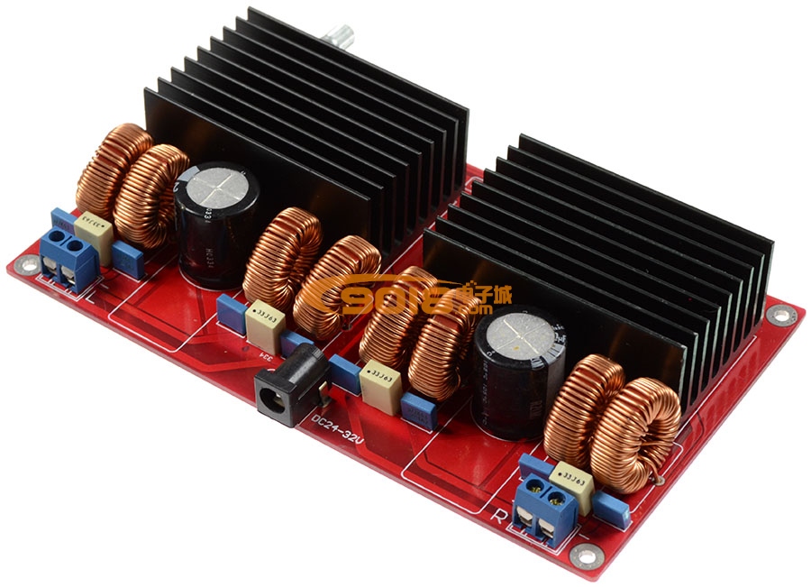 TDA7498并联2.0双声道（立体声）D类数字功放板（2*200W）