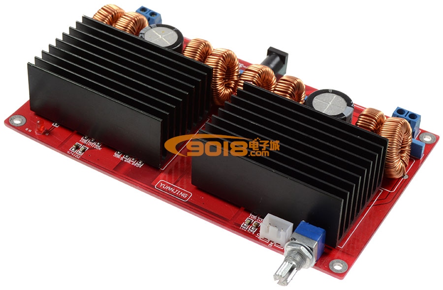 TDA7498并联2.0双声道（立体声）D类数字功放板（2*200W）