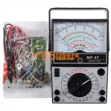 MF-47/MF47型指针式万用表散件/diy电子制作套件