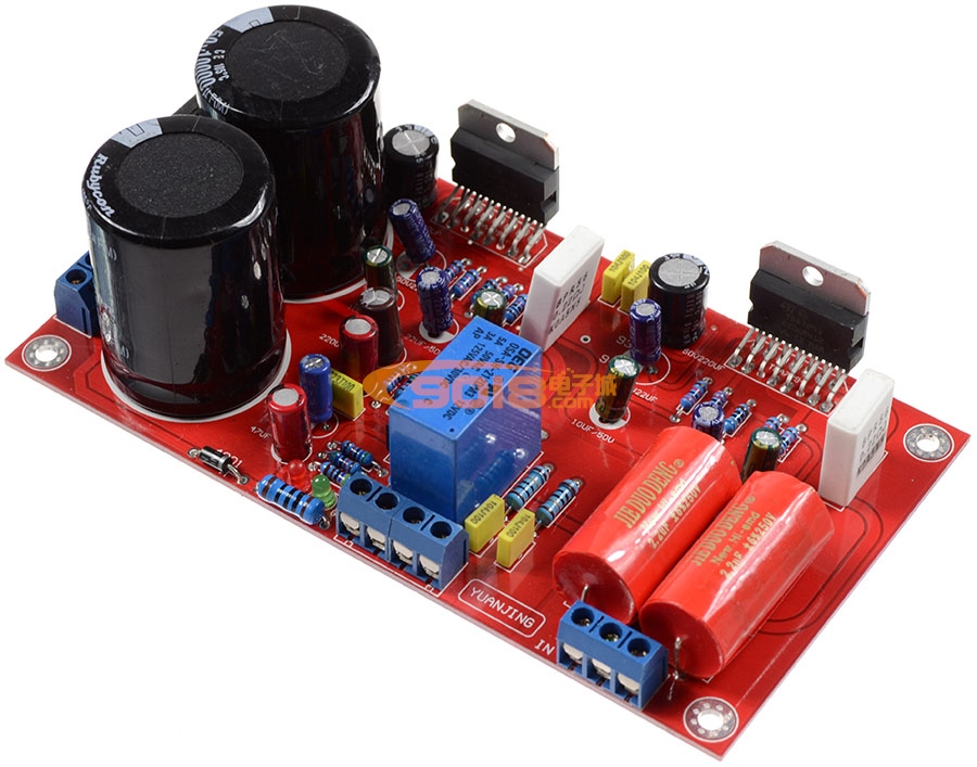 TDA7293高保真双声道发烧功放板（85W+85W）带整流 喇叭保护