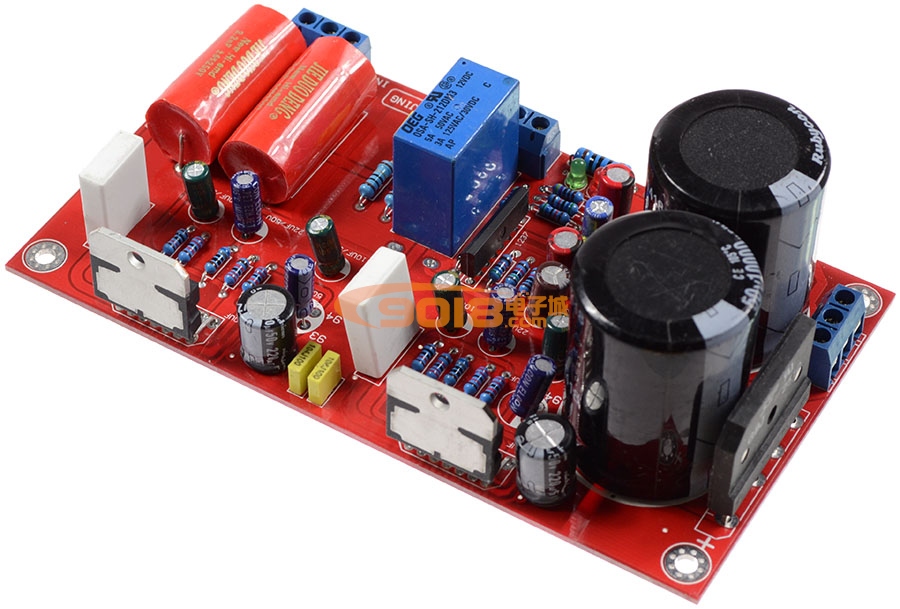 TDA7293高保真双声道发烧功放板（85W+85W）带整流 喇叭保护