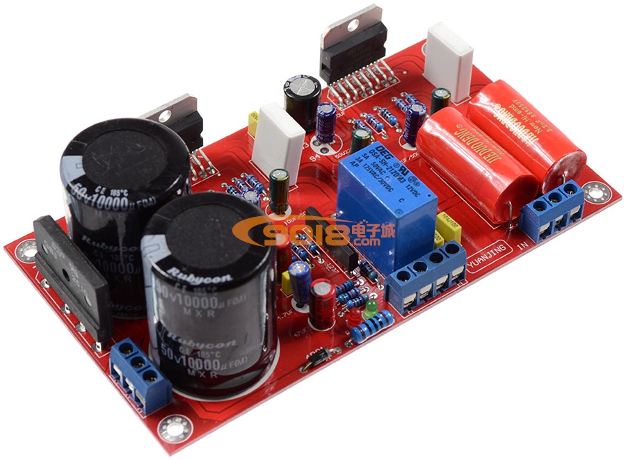 TDA7293高保真双声道发烧功放板（85W+85W）带整流 喇叭保护