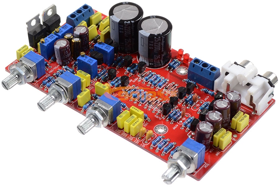 分立元件型发烧音调板(仿马兰士电路) - 网购正