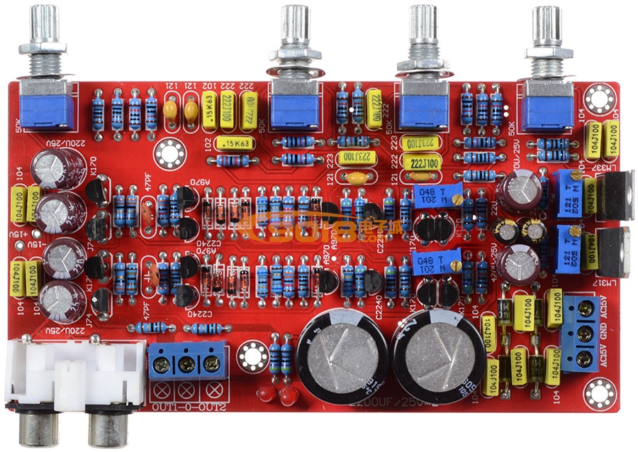 分立元件型发烧音调板(仿马兰士电路) - 网购正