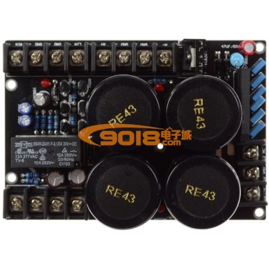 发烧级NOVER电容电源整流滤波+喇叭保护一体板 大功率500W