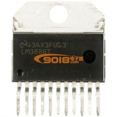 LM3886T全新原装功放集成块/高保真高性能音频IC芯片 金属散热片