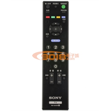 全新原厂原装SONY索尼液晶电视遥控器 RM-SA020 原配型号