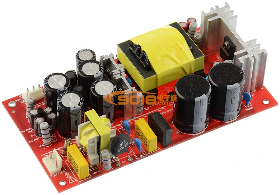 200W开关电源板成品板 电子变压器(双25V/4A+双15V/50mA) 适用数字功放等
