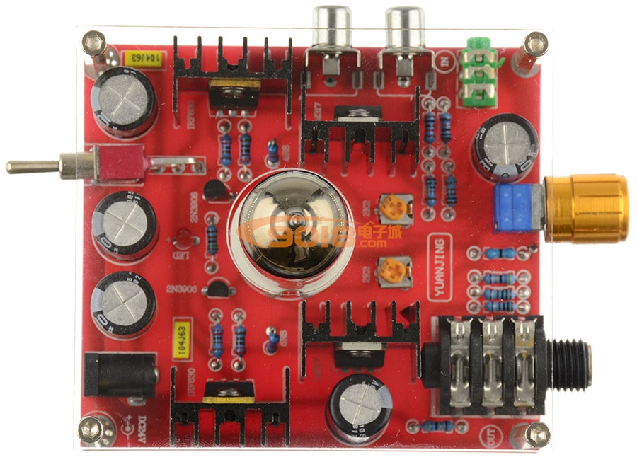 发烧级6N11电子管甲类耳机放大板 胆耳放 成品板