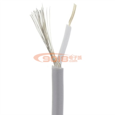 单芯屏蔽线/信号线/抗干扰传输线 外径2.3mm 美标26AWG 一米价