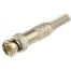 全铜半镀金 BNC/Q9 接插头 适用75/50-3型线径5MM视频同轴电缆/馈线